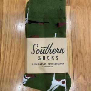 Bird Dog print Southern Socks